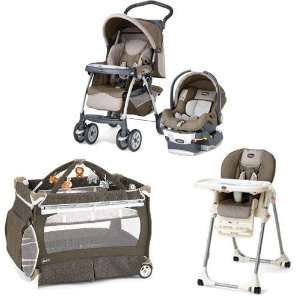  Chicco Chevron Kit Matching Stroller System High Chair and 