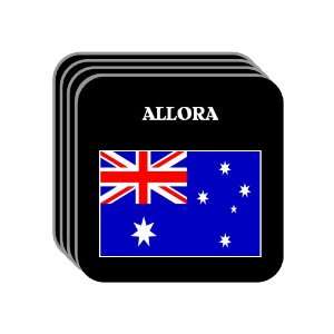  Australia   ALLORA Set of 4 Mini Mousepad Coasters 