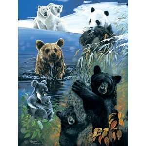  Bears of the World Jigsaw Puzzle 500 Piece Toys & Games