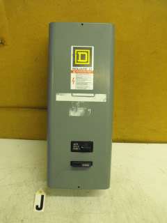 SQUARE D CLASS 8536 CONTROL PANEL W/TYPE S STARTER  