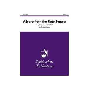   Alfred 81 SC2218 Allegro  from the Flute Sonata Musical Instruments