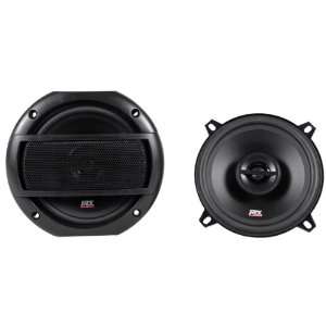   Car Audio Speakers + 5 1/4 Grilles with Polypropylene Cone Car