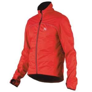 Giordana Foul Weather Lightweight Ripstop Cycling Jacket (Red)   JCKT 