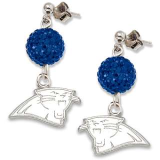 Carolina Panthers Jewelry LogoArt Carolina Panthers Ovation Earrings