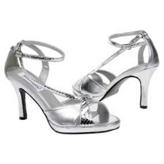 Womens Dyeables Riley Silver Shoes 