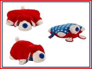 Patriotic Pup Pillow Pet 11 Small NEW sealed Genuine  