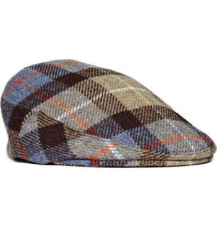  Accessories  Hats  Flat cap  Harris Tweed Flat Cap