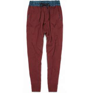  Clothing  Trousers  Casual trousers  Two Tone Cotton 