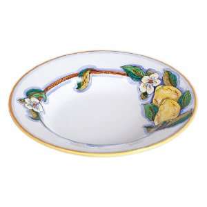  Deruta Limone Ceramic Soup Bowl From Italy New