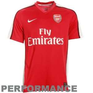 Nike Arsenal Red Home Performance Soccer Jersey  Sports 