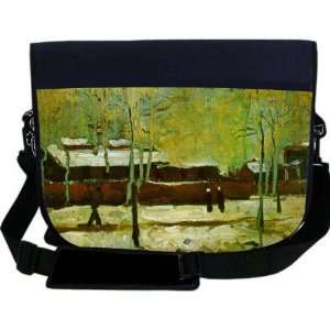  Van Gogh Art Old Station NEOPRENE Laptop Sleeve Bag 