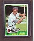 1965 Topps BB 241 Mack Jones Braves  