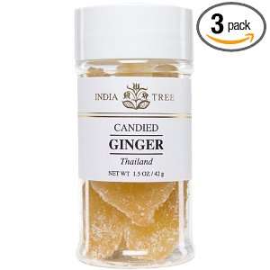 India Tree Ginger Candied Thai Jar Grocery & Gourmet Food