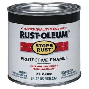  Rust Oleum Protective Enamel, 1/2 Pt Blue