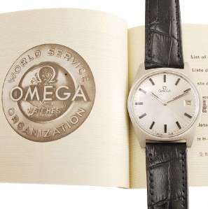 AUTHENTIC 1969 OMEGA MANUAL WIND CAL 613 STAINLESS STEEL MENS WATCH W 