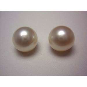  Grade AAA half drilled round pearls 10.5mm 1 pc 