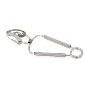  Royal Industries ROY ST 404 Stainless Steel Snail Tongs 