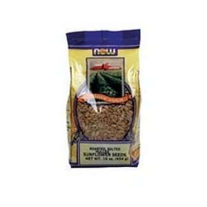  NOW Foods Sunflower Seeds  roasted & Salted, 16 Ounces 