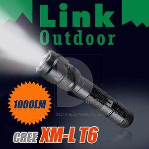 Water Resistant UltraFire 1000Lm CREE XML T6 WF 502B LED Flashlight 