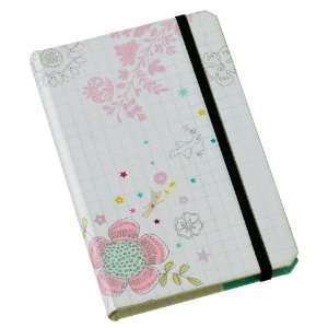  Mini Labo Floral Hardcover Pocket Notebook, 3.5 x 5.5 