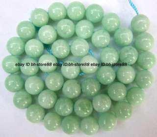natural green moonstone 9mm Roumnd Gemstone Beads 15  