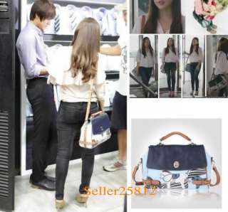   Pu leather Korean style lady ladies girl women handbag shoulder bag