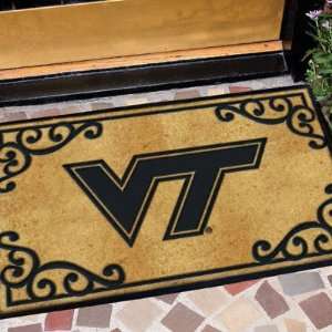  Virginia Tech Hokies Door Mat
