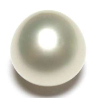 UNDRILLED 11.08X11.15MM LOOSE SOUTH SEA WHITE PEARL  