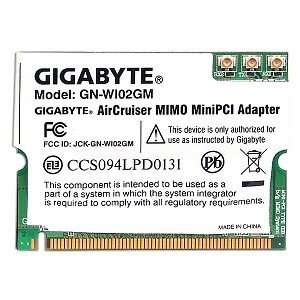   GN WI02GM 802.11g MIMO Wireless LAN Mini PCI Adapter Electronics