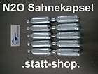 100x N2O Sahnekapseln Sahnekapsel Sahne Kapsel Stickstoff Sahnepatrone 