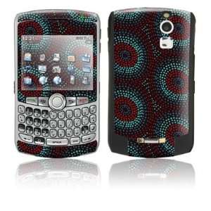 Circle Dots Design Protective Skin Decal Sticker for Blackberry Curve 