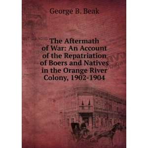  The Aftermath of War An Account of the Repatriation of 
