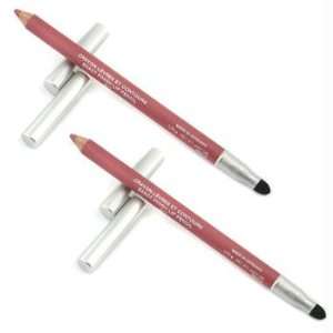 Nina Ricci Exact Finish Lip Pencil Duo Pack   #01 Rose Shantung 