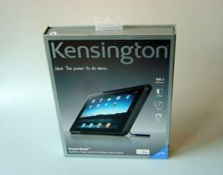 Kensington iPad PowerBack Battery Case with Kickstand and Dock