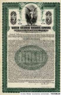 Vestische Kleinbahnen GmbH Herten Recklinghausen US $ bond 1927 