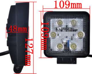   24W/27W LED Offroad Driving Work Light Jeep Truck Lamp 12 24V IP67 4WD
