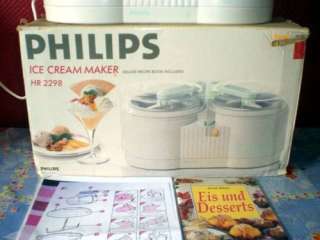 Philips HR 2298 Duo ICE Cream Maker in Nordrhein Westfalen   Nettetal 