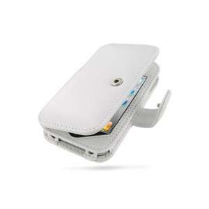  PDair White Leather Book Style Case for Apple iPhone 4 