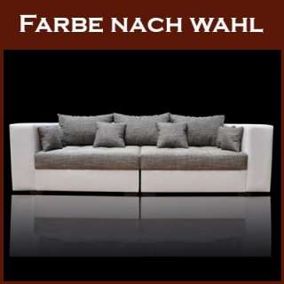 Design Polsterecke Couch Garnitur Big Sofa XXL Wohnlandschaft mit 