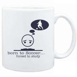  New  Born To Soccer  Forced To Study   Mug Sports 