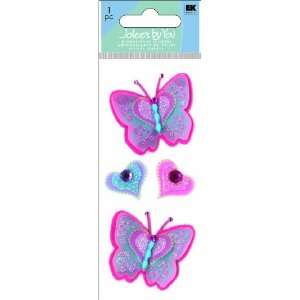   Boutique Decorative Stickers, Butterflies Arts, Crafts & Sewing