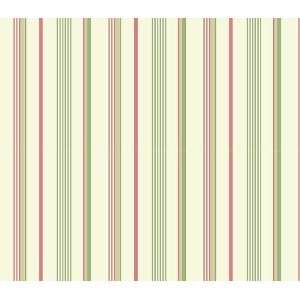  Green Multi Stripe Wallpaper
