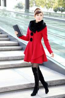2012 NEW Women Fashion Cute Sweet Gothic Nana Long Lace Wool blended 