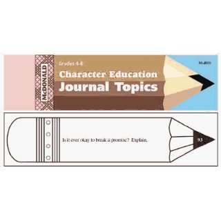  JOURNAL BOOKLET CHARACTER EDUCATION Toys & Games