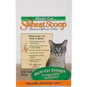  Swheat Scoop Multi Cat Litter, 14 Lbs