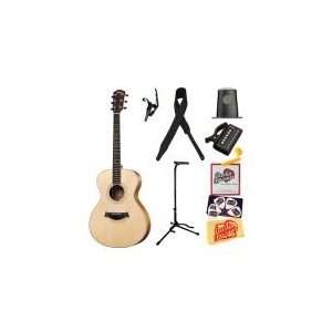   Tuner, Capo, Humidifier, Stand, Leather Strap, Strings, String Winder