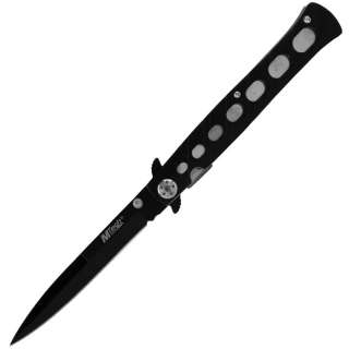   SteelCore Stiletto Linerlock Knife   Stainless Steel   3.625 Blade