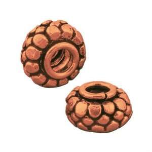 12mm Copper Bali Style Rondelle Beads Jewelry