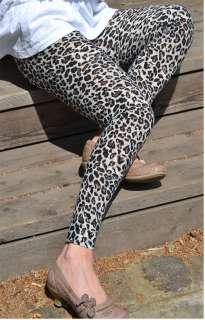   Leggins Leoparden Capi leggings Hose 9806 38 36 schwarz braun  