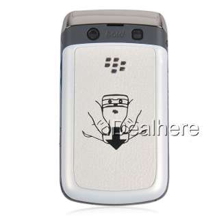 White Full Housing Case Cover for Blackberry 9700  